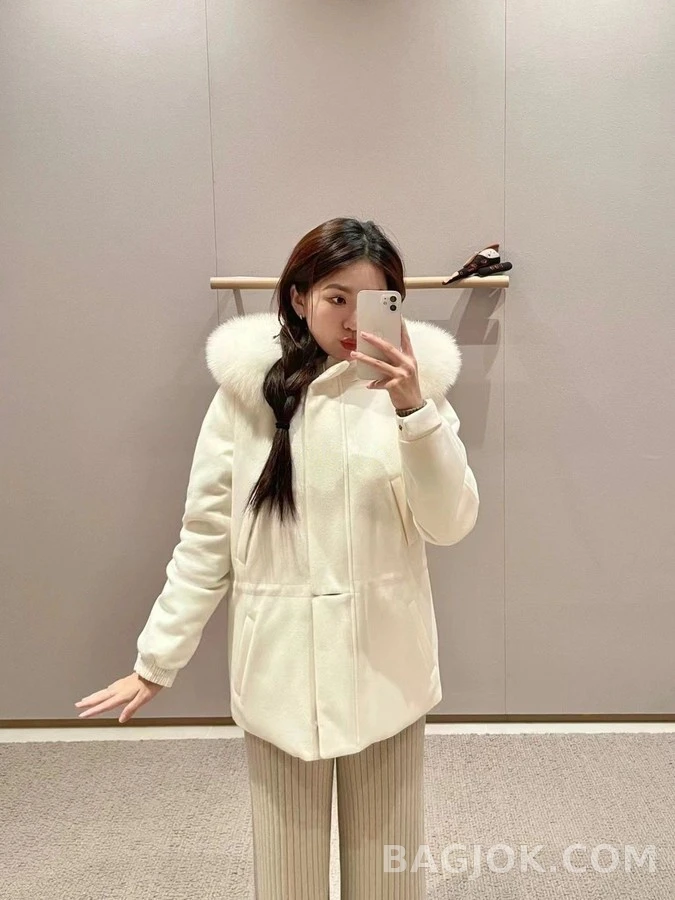 로로피아나 로로피아나 밍크 퍼 트리밍 자켓 상세 이미지