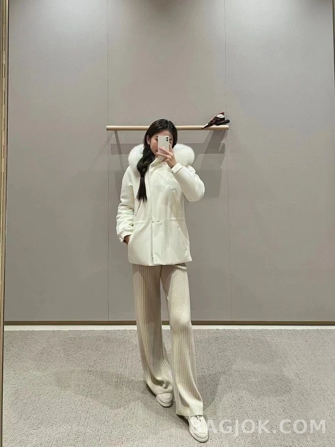 로로피아나 로로피아나 밍크 퍼 트리밍 자켓 상세 이미지