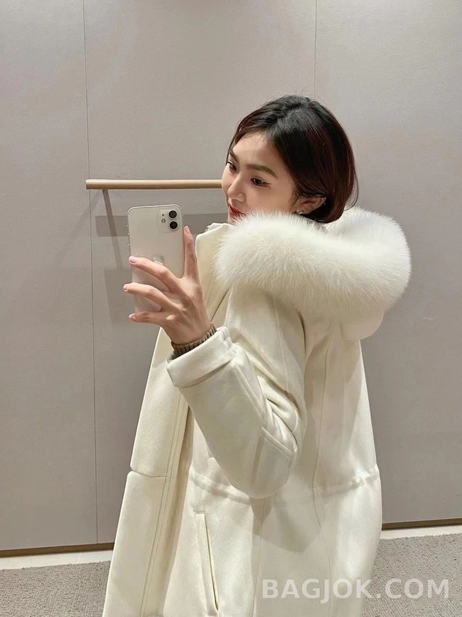 로로피아나 로로피아나 밍크 퍼 트리밍 자켓 상세 이미지