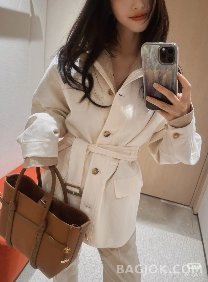 로로피아나 로로피아나 벨티드 울 자켓 상세 이미지