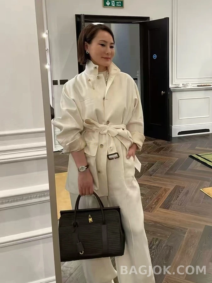 로로피아나 로로피아나 벨티드 울 자켓 상세 이미지