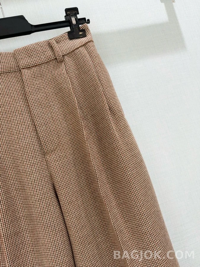로로피아나 로로피아나 울 플리츠 턴업 팬츠 상세 이미지