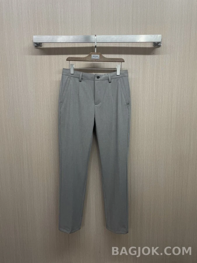 로로피아나 로로피아나 울 혼방 슬림 비즈니스 팬츠 상세 이미지