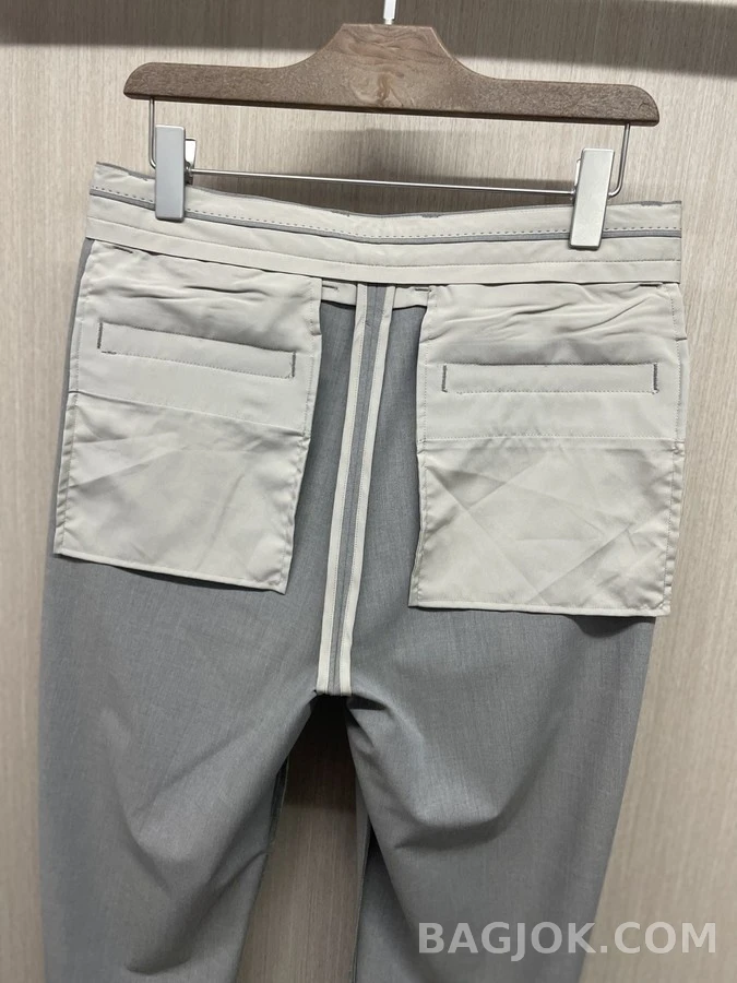 로로피아나 로로피아나 울 혼방 슬림 비즈니스 팬츠 상세 이미지