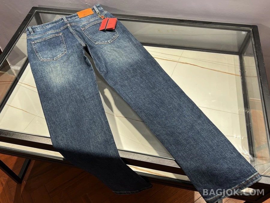 로로피아나 로로피아나 워시드 스트레이트 데님 팬츠 상세 이미지