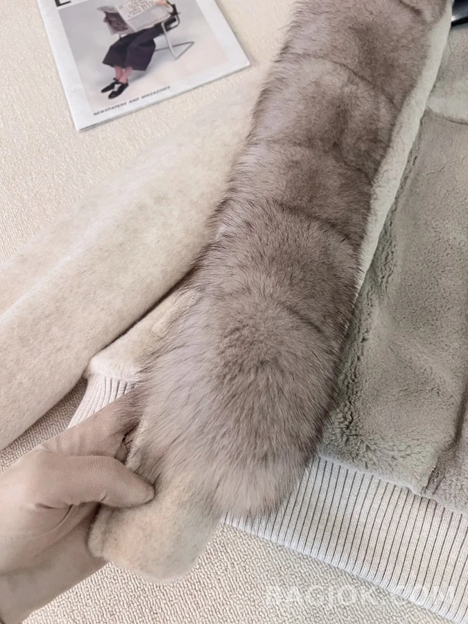 로로피아나 로로피아나 퍼 카라 울 블루종 자켓 상세 이미지