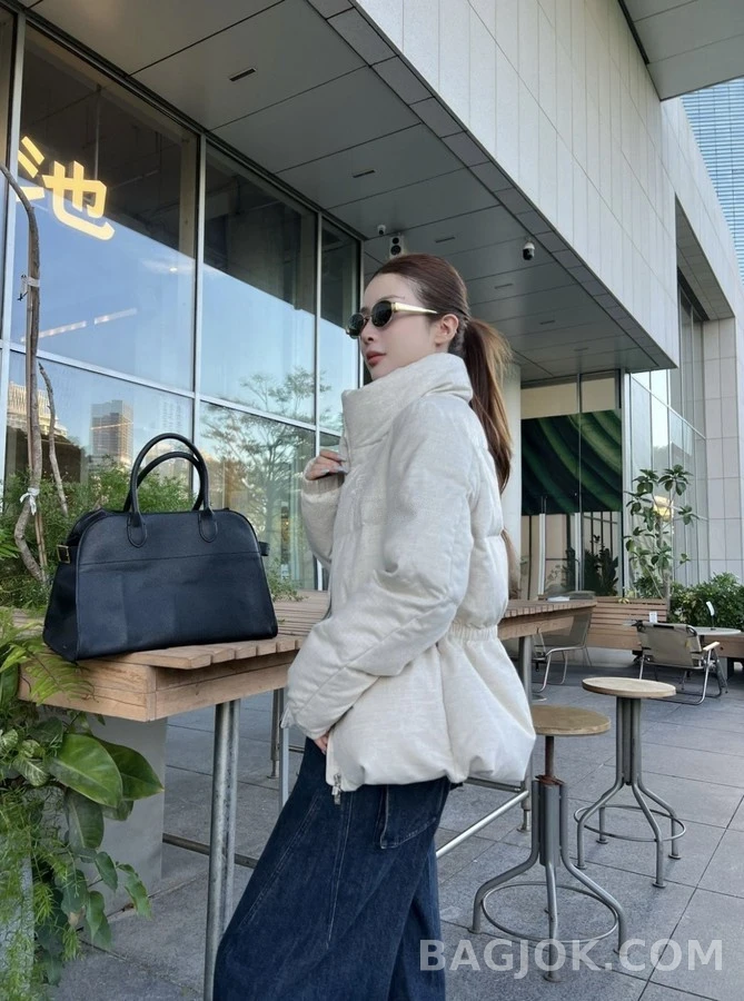 로로피아나 로로피아나 하이넥 허리 스트링 패딩 자켓 상세 이미지