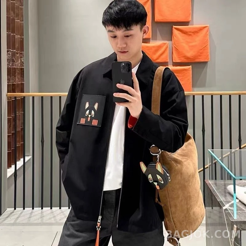 로에베 로에베 강아지 아나그램 패치 자켓 상세 이미지