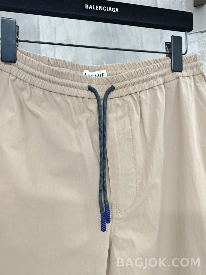 로에베 로에베 더블 L 자수 드로스트링 팬츠 상세 이미지