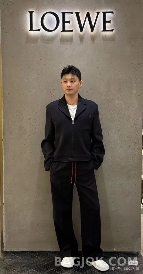 로에베 로에베 드로스트링 와이드 팬츠 상세 이미지