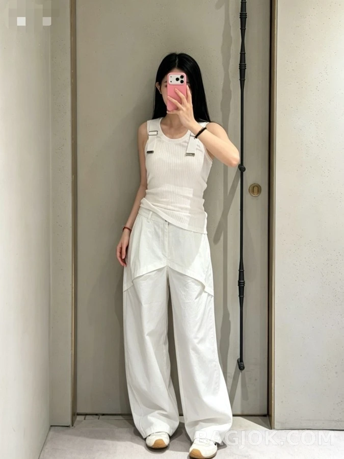 로에베 로에베 레이어드 와이드 팬츠 상세 이미지
