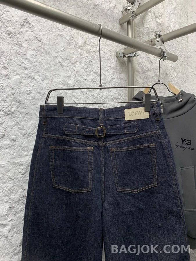 로에베 로에베 로우 데님 팬츠 상세 이미지