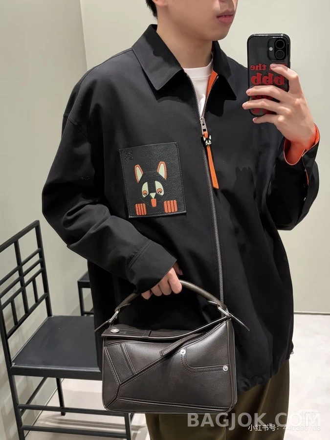 로에베 로에베 루이 웨인 고양이 지퍼 자켓 상세 이미지