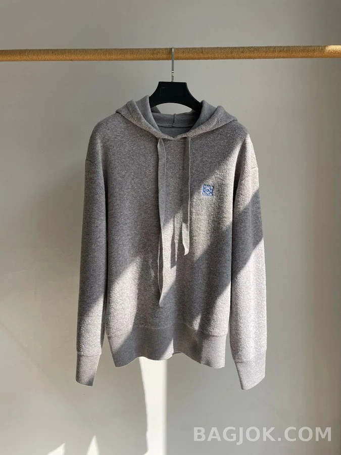 로에베 로에베 부클 울 후드티 상세 이미지