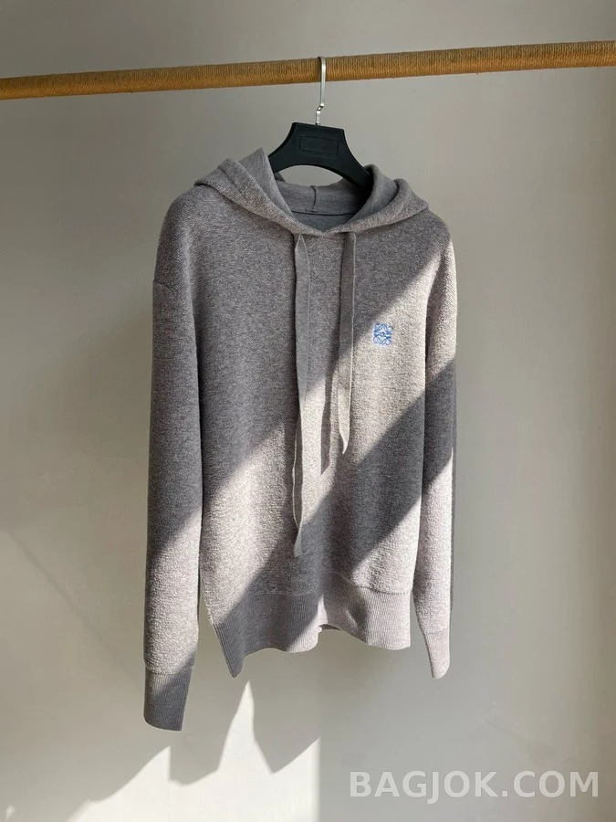 로에베 로에베 부클 울 후드티 상세 이미지