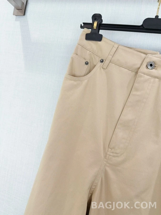 로에베 로에베 불규칙 헴라인 A라인 스커트 상세 이미지