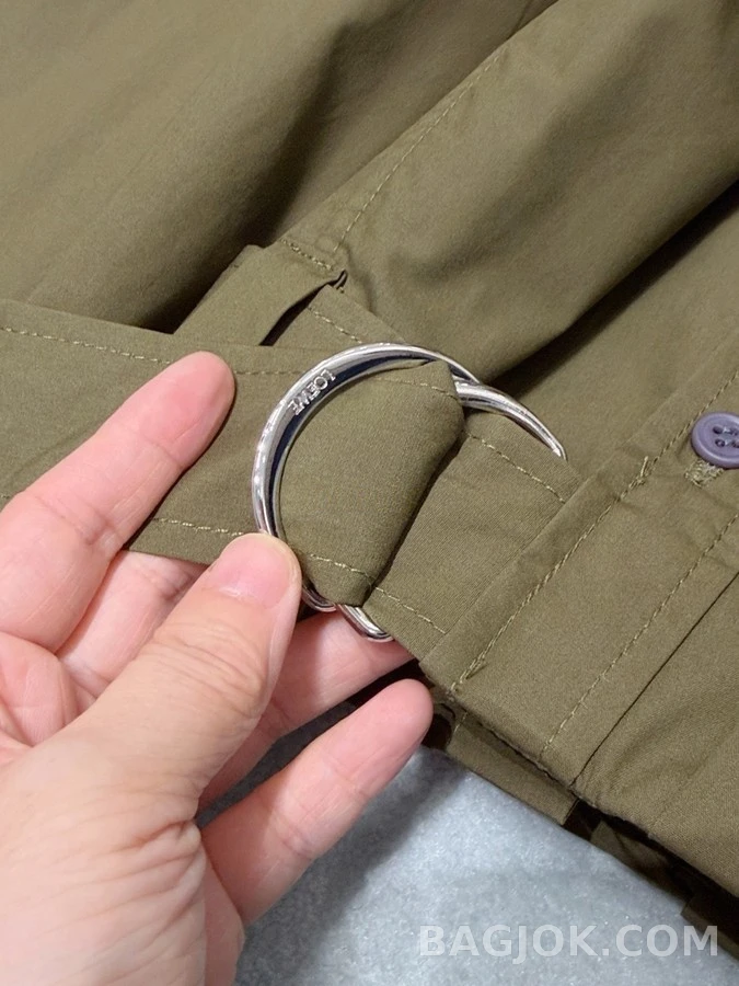 로에베 로에베 사이드 벨트 셔츠 상세 이미지