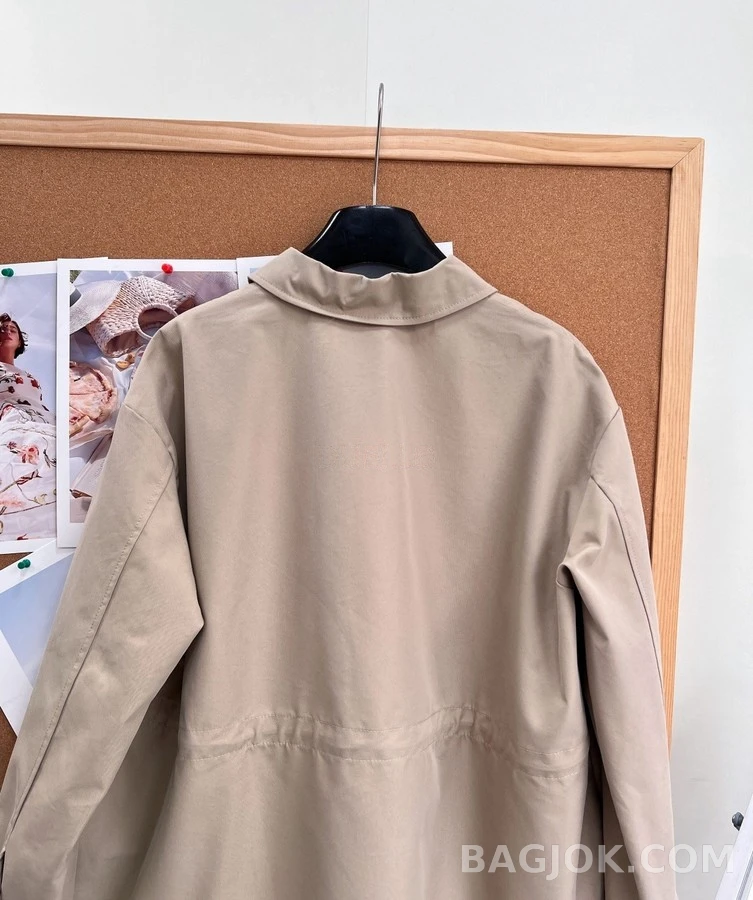 로에베 로에베 아나그램 가죽 패치 카라 자켓 상세 이미지