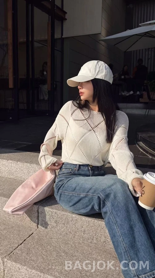로에베 로에베 아나그램 데님 팬츠 상세 이미지