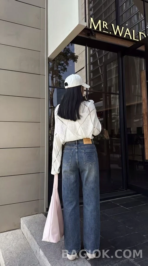 로에베 로에베 아나그램 데님 팬츠 상세 이미지