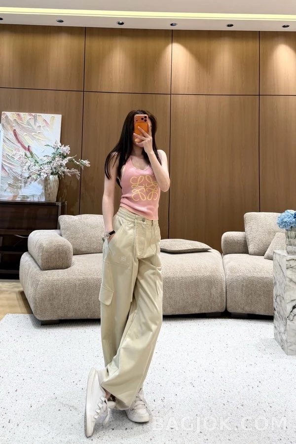 로에베 로에베 아나그램 드로스트링 카고 팬츠 상세 이미지