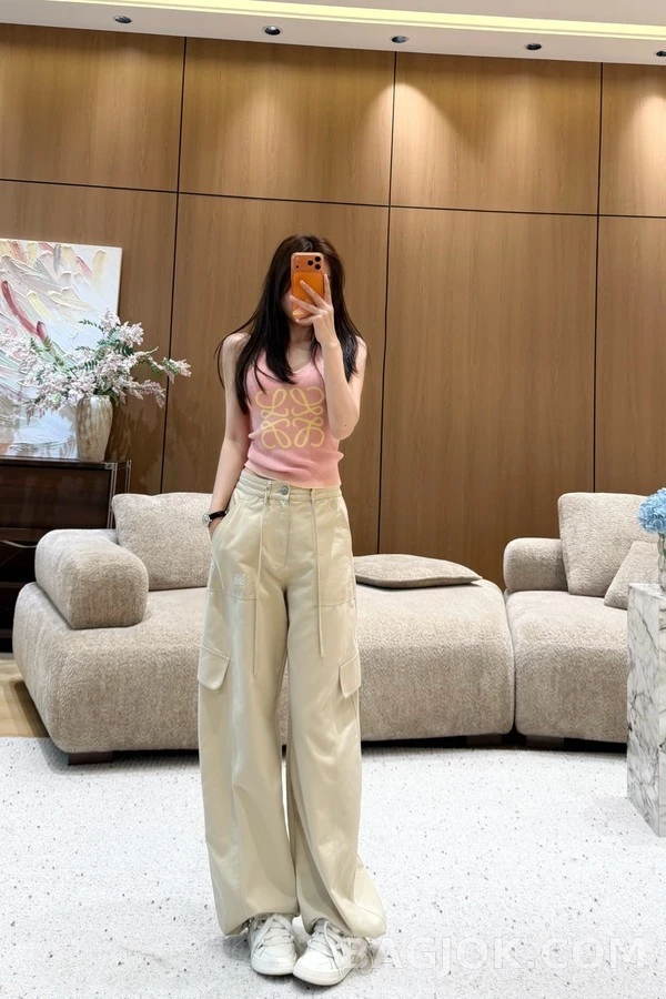 로에베 로에베 아나그램 드로스트링 카고 팬츠 상세 이미지