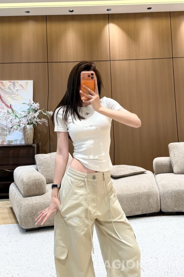 로에베 로에베 아나그램 드로스트링 카고 팬츠 상세 이미지