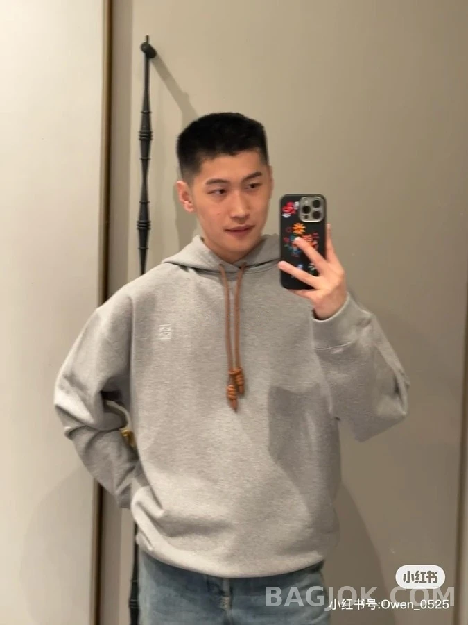 로에베 로에베 아나그램 로고 후드 상세 이미지