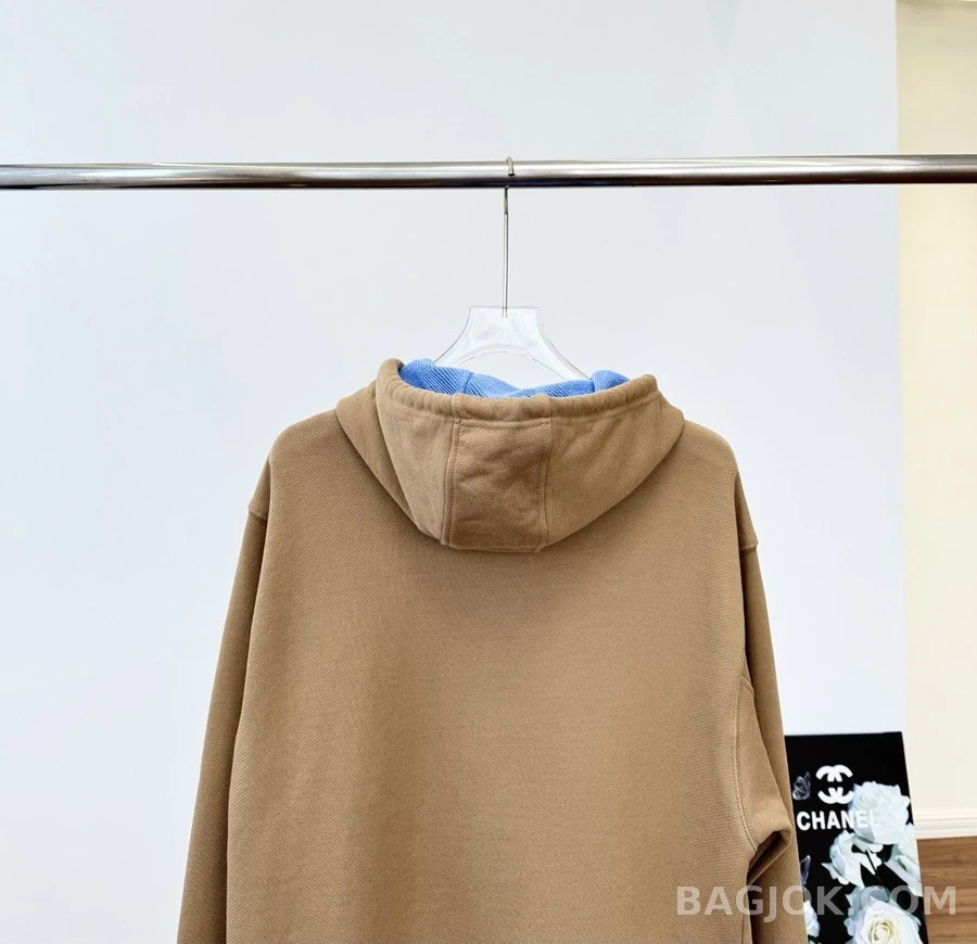 로에베 로에베 아나그램 배색 후드 집업 상세 이미지