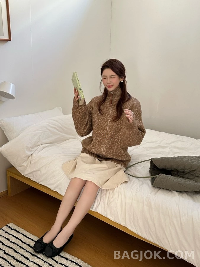 로에베 로에베 아나그램 인타르시아 니트 가디건 상세 이미지