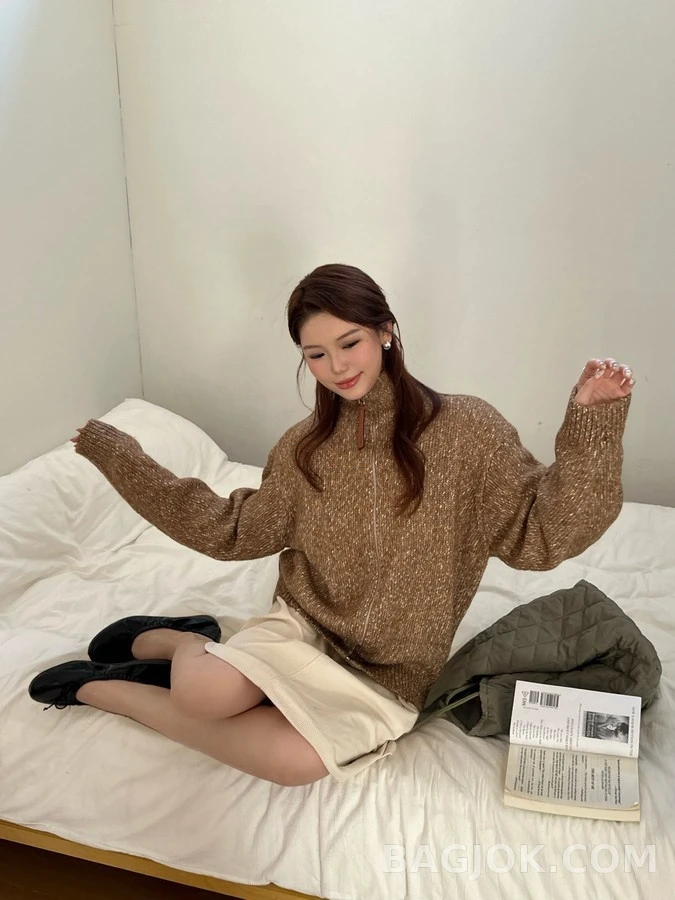 로에베 로에베 아나그램 인타르시아 니트 가디건 상세 이미지