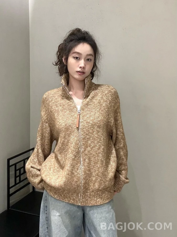 로에베 로에베 아나그램 인타르시아 니트 가디건 상세 이미지