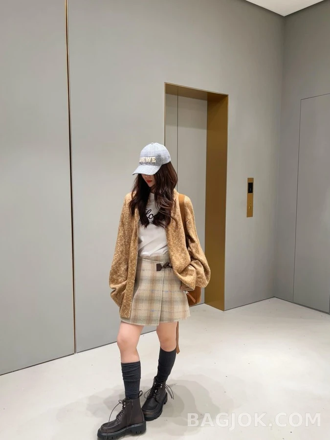 로에베 로에베 아나그램 인타르시아 니트 가디건 상세 이미지