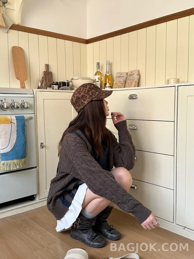 로에베 로에베 아나그램 자수 울 블렌드 셔츠 상세 이미지