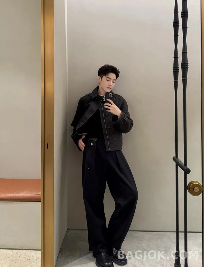 로에베 로에베 울 팬츠 상세 이미지
