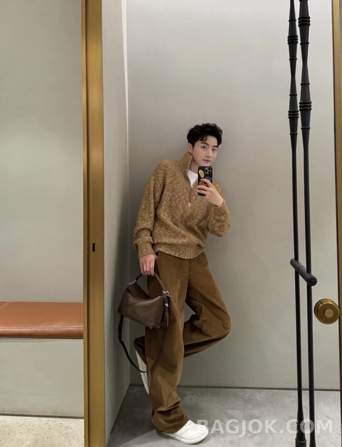 로에베 로에베 인타르시아 패턴 울 자켓 상세 이미지