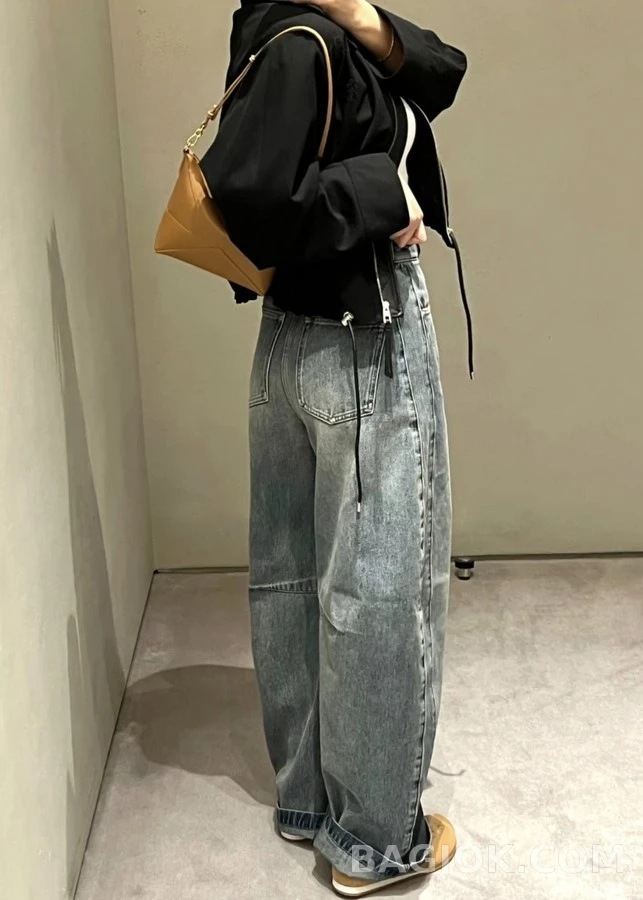 로에베 로에베 클래식 워싱 와이드 데님 팬츠 상세 이미지