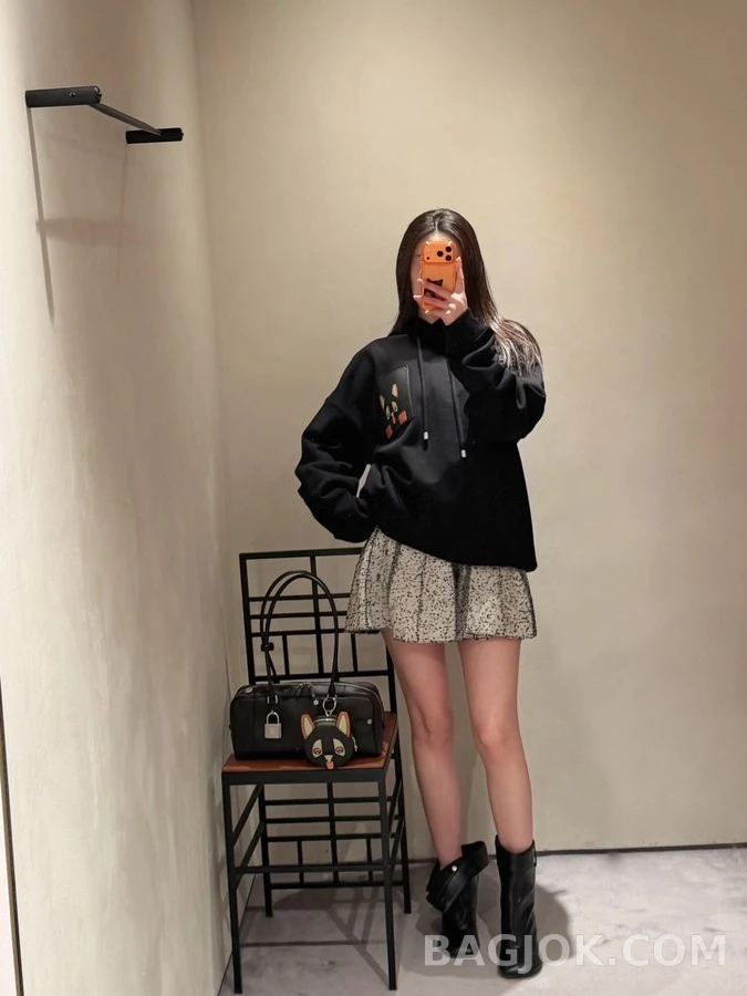 로에베 로에베 퓨처리스트 캣 후드 스웨트셔츠 상세 이미지