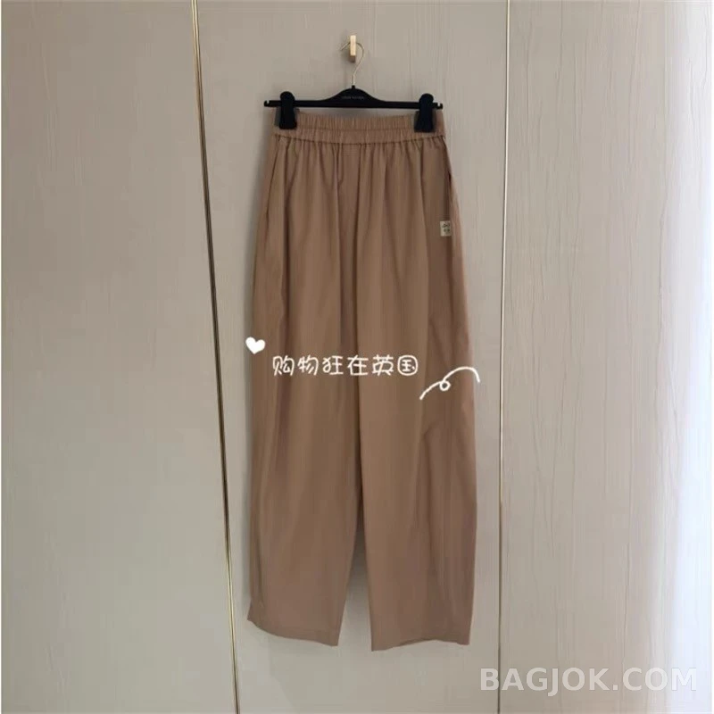 루이비통 루이비통 고무줄 허리 와이드 팬츠 상세 이미지