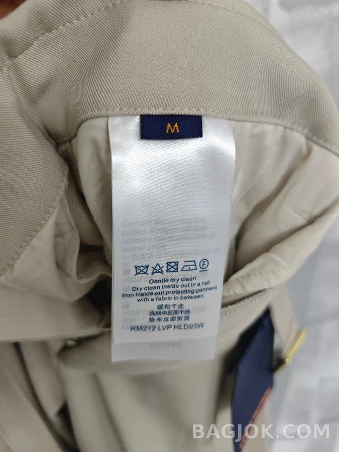 루이비통 루이비통 금속 버클 벨트 플리츠 와이드 팬츠 상세 이미지