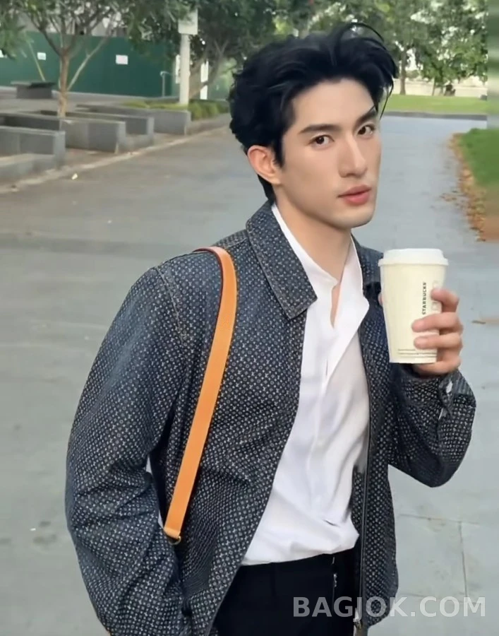 루이비통 루이비통 나노그램 패턴 데님 자켓 상세 이미지