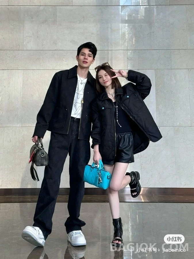 루이비통 루이비통 다미에 자카드 워싱 데님 팬츠 상세 이미지