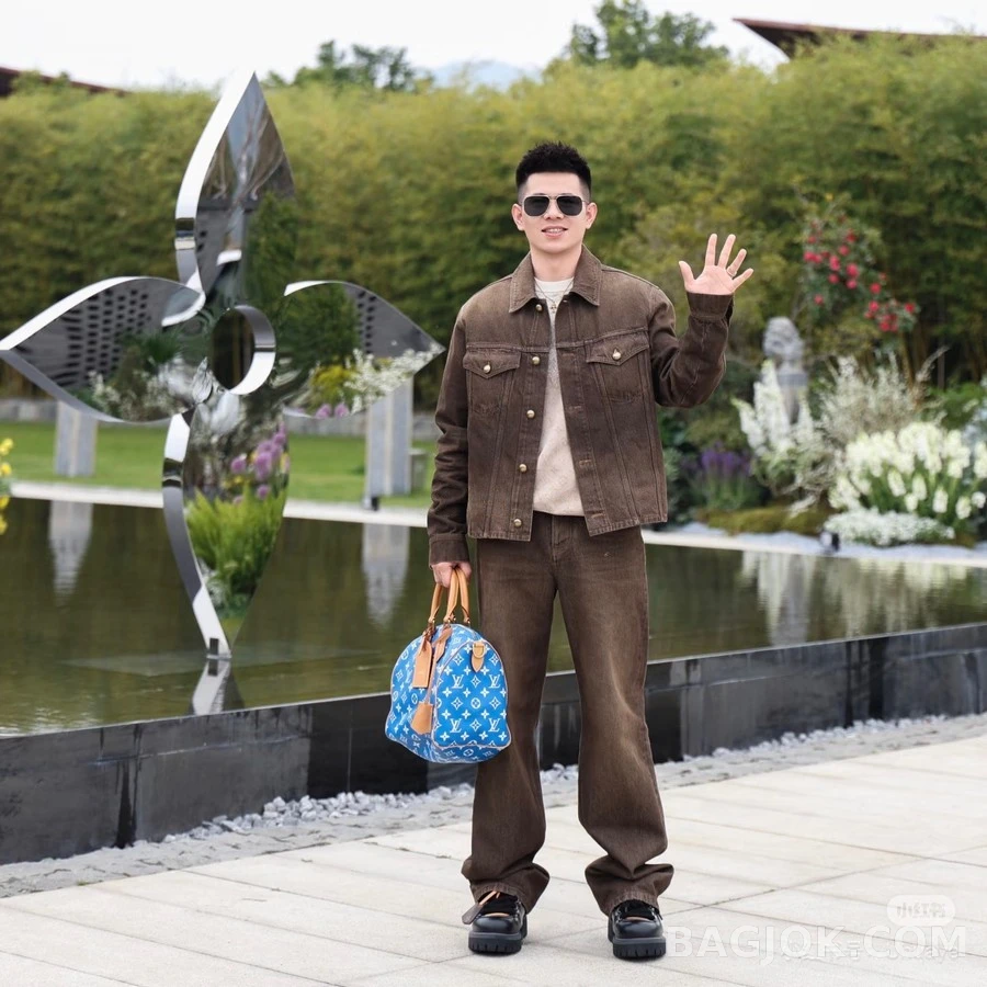루이비통 루이비통 데님 트러커 셔츠 상세 이미지
