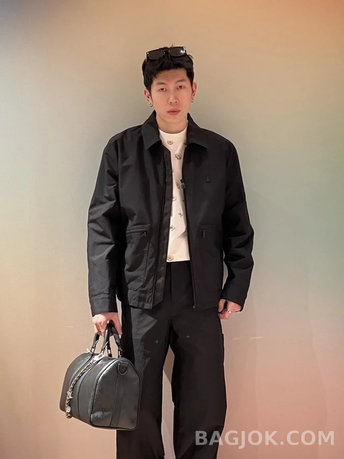 루이비통 루이비통 레더 패치 워크 자켓 상세 이미지