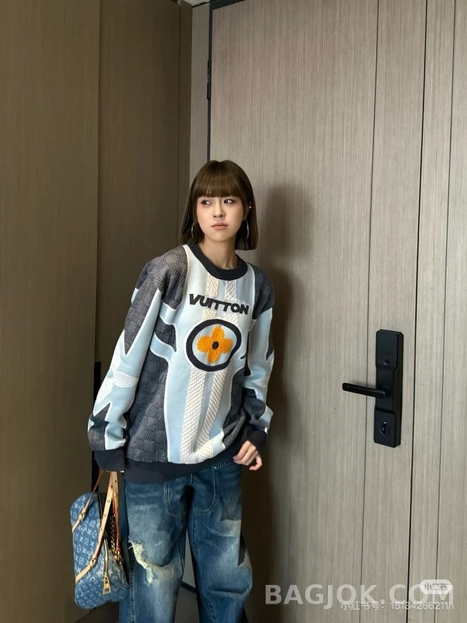 루이비통 루이비통 레이싱 퀼팅 니트 상세 이미지