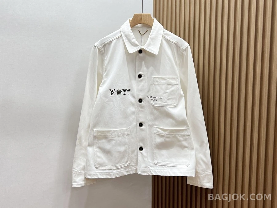 루이비통 루이비통 로고 데님 자켓 상세 이미지