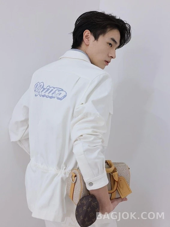 루이비통 루이비통 로고 드로스트링 셔츠 재킷 상세 이미지