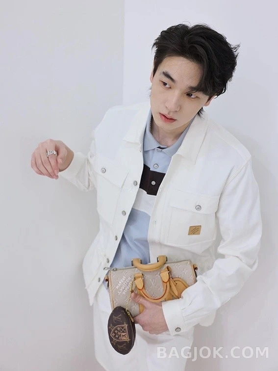 루이비통 루이비통 로고 드로스트링 셔츠 재킷 상세 이미지