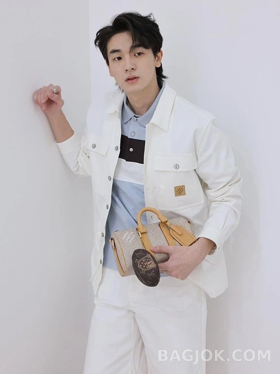 루이비통 루이비통 로고 드로스트링 셔츠 재킷 상세 이미지