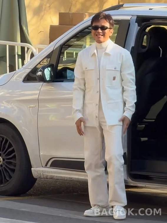 루이비통 루이비통 로고 드로스트링 셔츠 재킷 상세 이미지